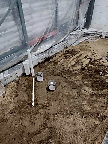 plumbing under ground
